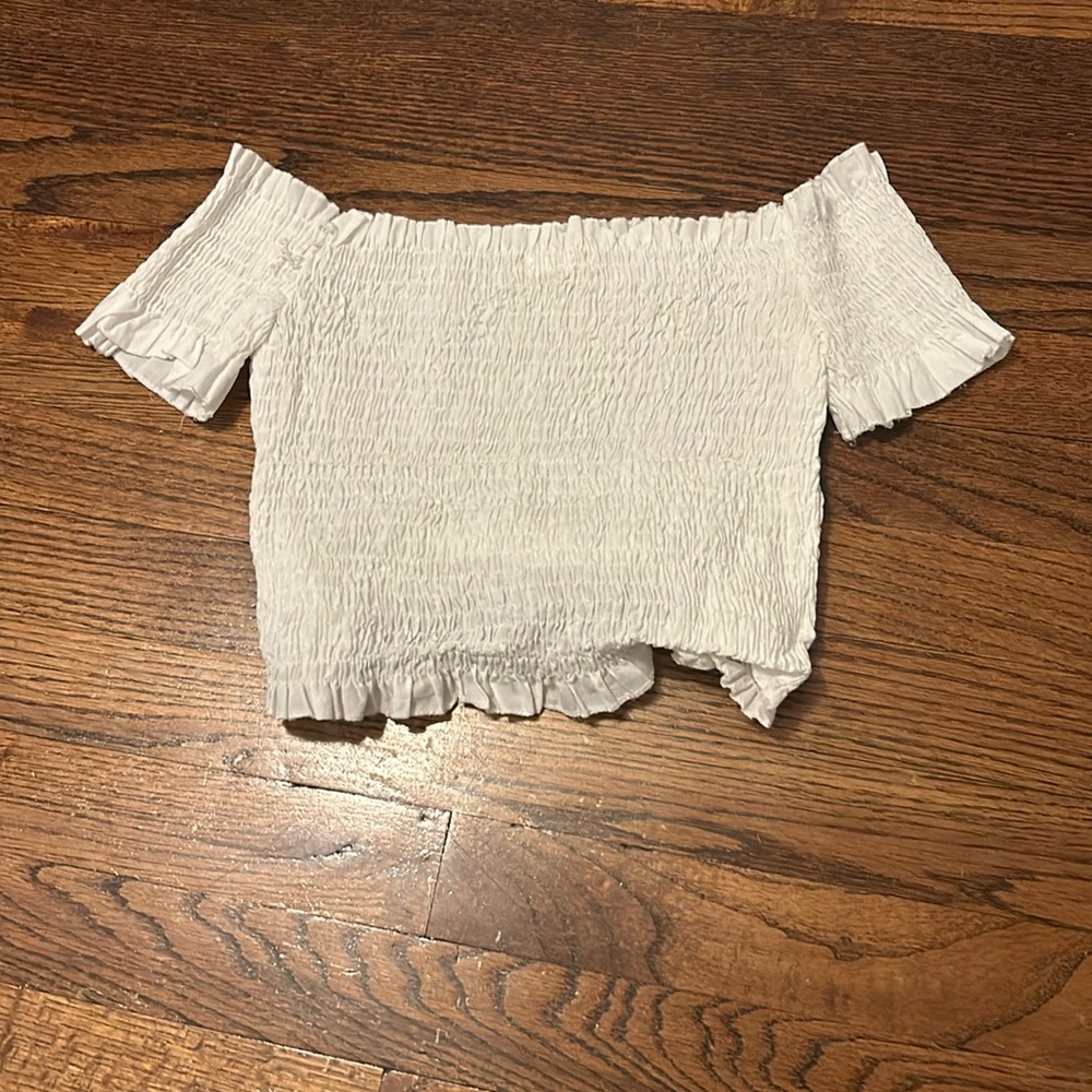 Romwe summer top, off the shoulder